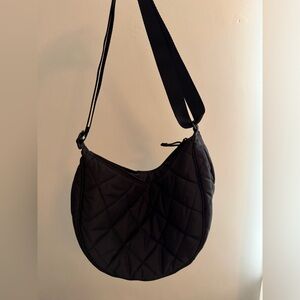 Uniqlo Quilted Round Shoulder Bag